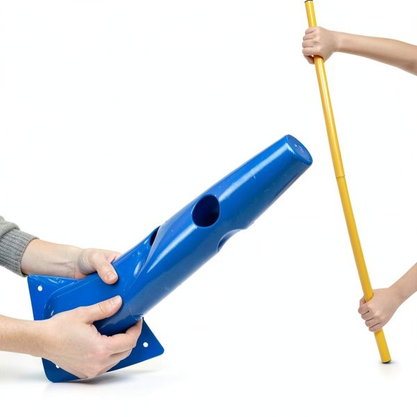 GeerDuo Dog Agility Hurdle Cone Set Adjustable Heights-3