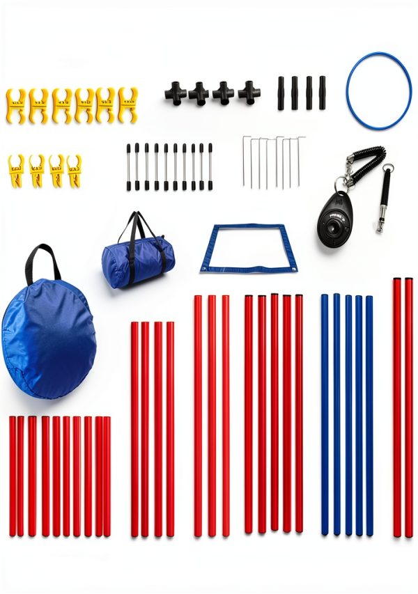 Kvittra Dog Agility Training Set ABS Material Lightweight-6