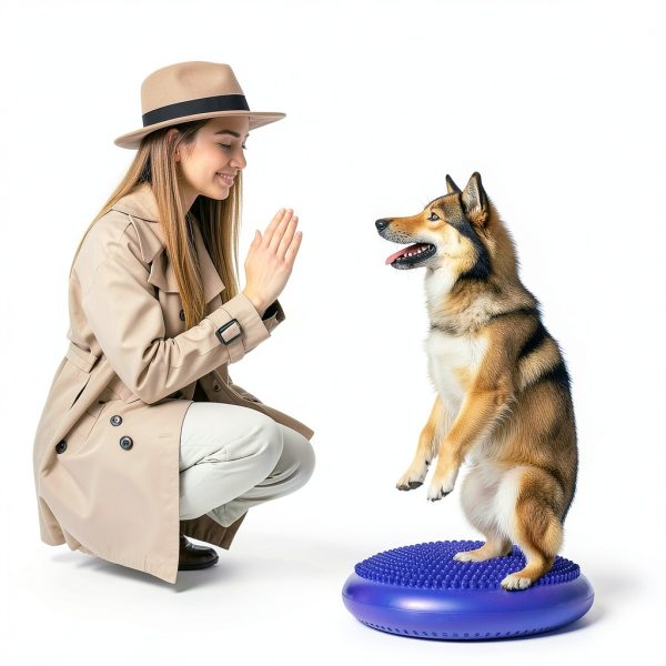 Anicuta Purple Dog Balance Disc Rehabilitation Training Tool-4