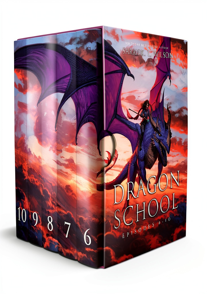 Dragon School eBook cover on a Kindle device
