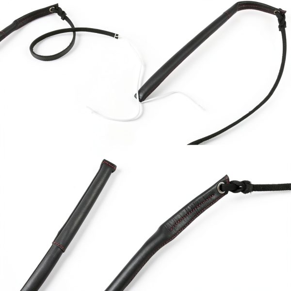 Pssopp Dog Training Whip Sturdy Handle Interactive Pet Toy-4