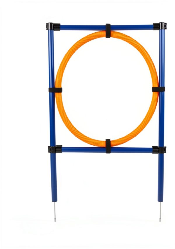 TRIXIE Dog Agility Ring Adjustable Jump Training Equipment-6