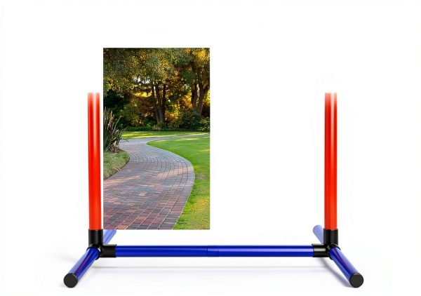 Generic Dog Agility Jump Adjustable Training Equipment Set-3