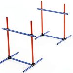 Generic Dog Agility Jump Adjustable Training Equipment Set-0