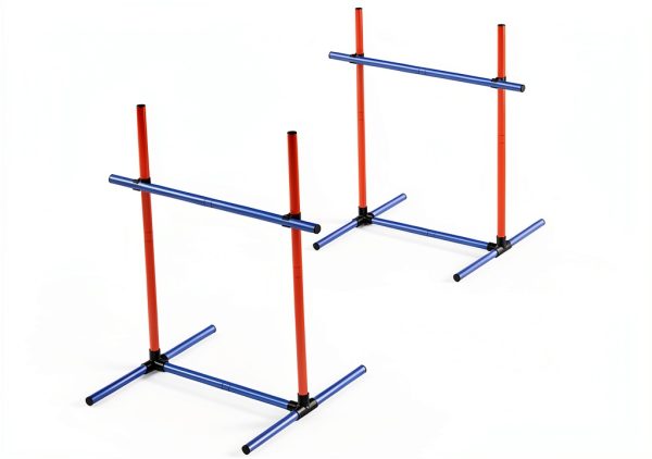 Generic Dog Agility Jump Adjustable Training Equipment Set-0