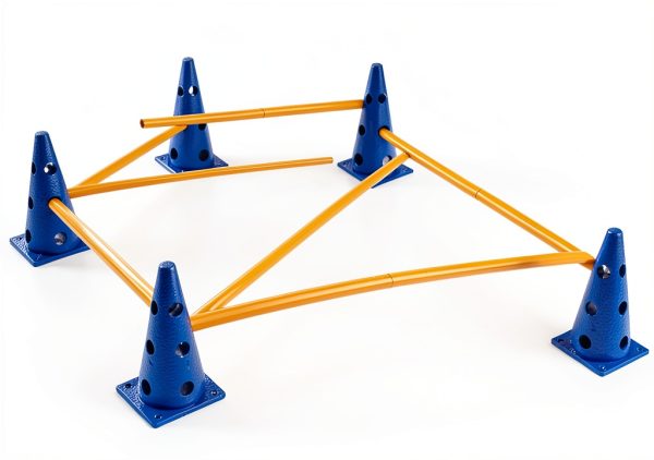 HFYZZ Dog Agility Jump Adjustable Training Obstacle Set-4