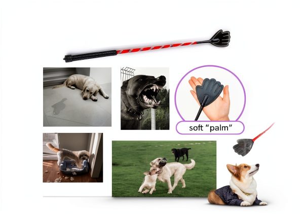 GSNYSAN Dog Training Sticks Flexible Durable Pet Exercise-3