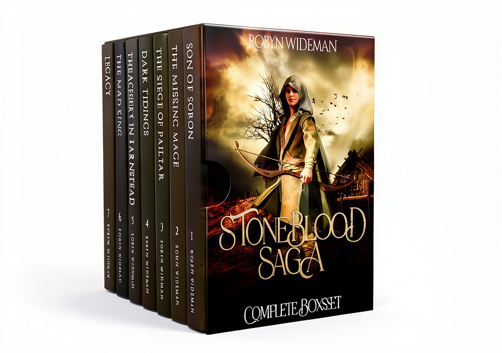 Kindle eBook fantasy novel cover showcasing young adult adventure themes