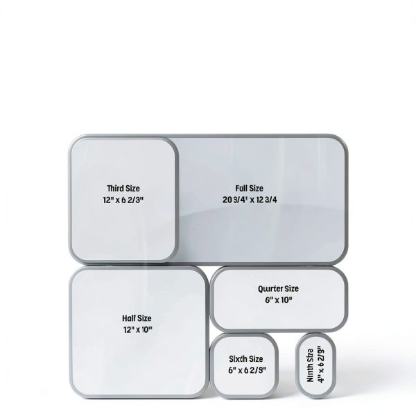 Food Pan Carlisle Storplus 1/6-Size Polycarbonate Black Pack of 6-4