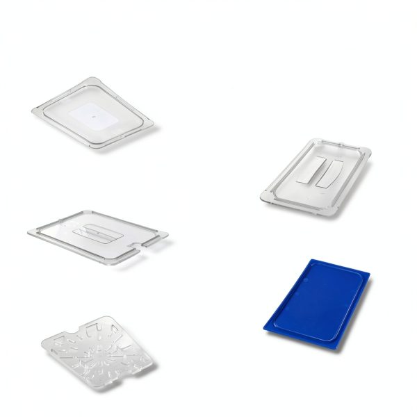 Food Pan Carlisle Storplus 1/6-Size Polycarbonate Black Pack of 6-5