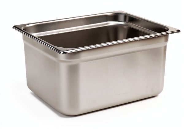 TrueCraftware-Half Size 6" Deep Stainless Steel Anti-Jamming Steam Table Pan 22 Gauge- Chafing Steam Table Pans Catering Food Storage Metal Pan Hotel Pan for Restaurant Events Catering Use-1
