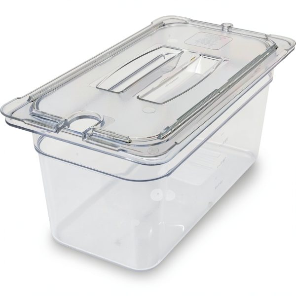 Food Storage Container Carlisle PC 1/3 Size 6in Deep Pan-7