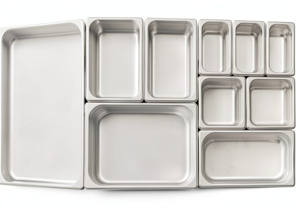 Winco 1/9 Size Steam Pan 2.5" Deep Stainless Steel Food Pan Medium-1