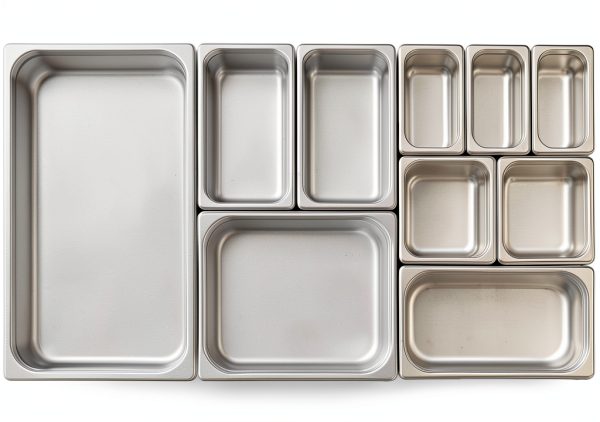 Winco Anti-Jamming Steam Pan Half-Size 6-Inch Stainless Steel Food Pan-1