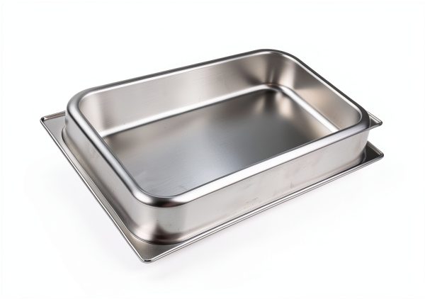 Hotel Pans 4" Deep 2 Pack Stainless Steel VOISEN Full‑Size with Lids-5