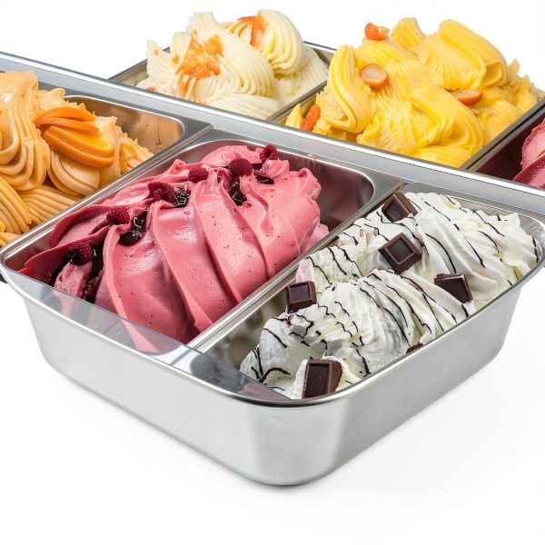 Wilprep 6 Pack Hotel Pans 1/3 Size 4in Deep Steam Table with Lids-5