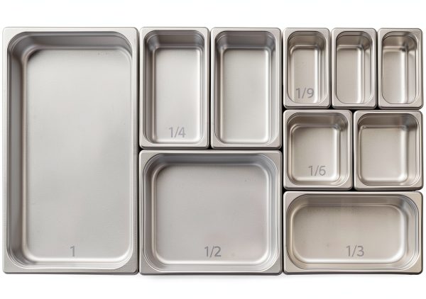 Winco Anti-Jamming Steam Pan Full-Size 6-Inch Food Pan Model SPJL-106-1