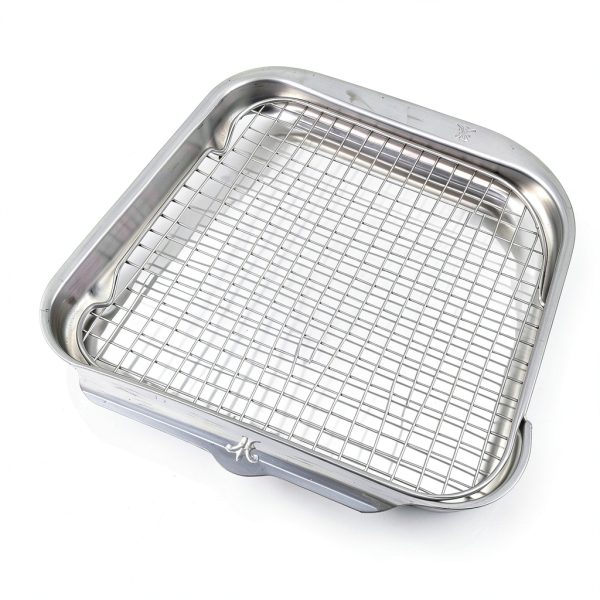 OvenBond 2-Piece Sheet Pan & Rack 12x15" Stainless Steel Hestan-2