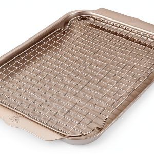 OvenBond 2-Piece Sheet Pan & Rack 12x15" Stainless Steel Hestan-0